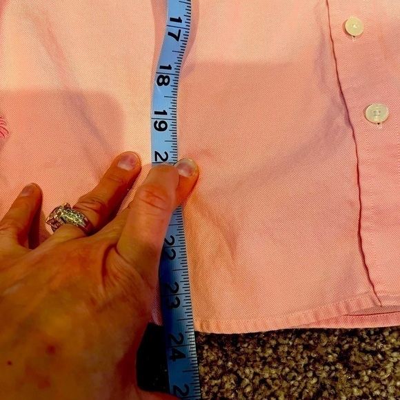 Vintage Lilly Pulitzer plain pink button down Size 6 preppy Coastal Classic. - Picture 10 of 10